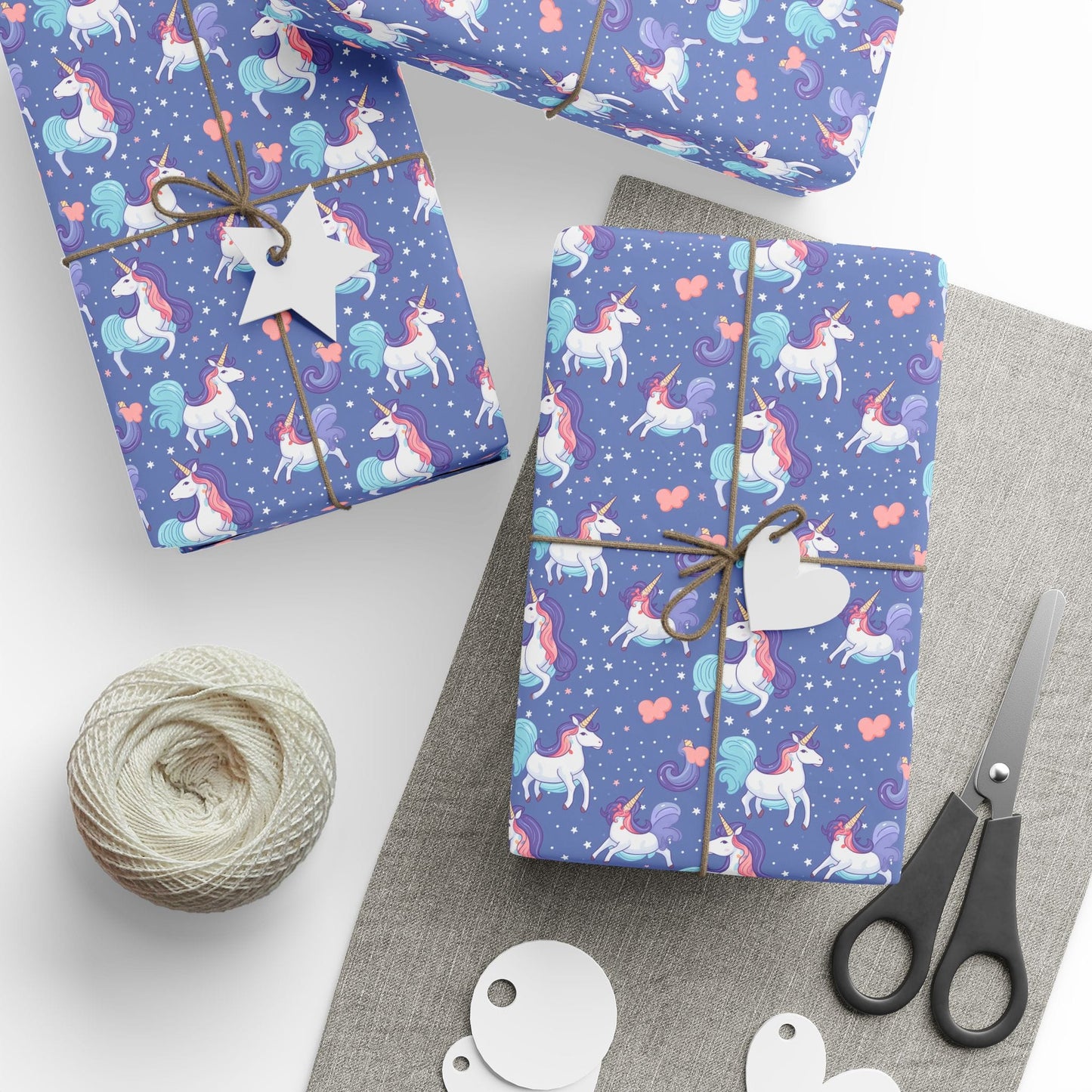 Dreamy Unicorn Sky Wrapping Paper
