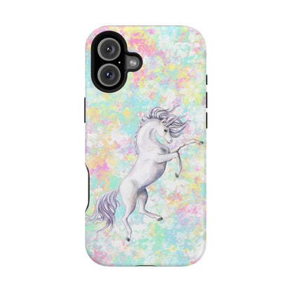 Pastel Pegasus MagSafe® Compatible Tough Case for iPhone