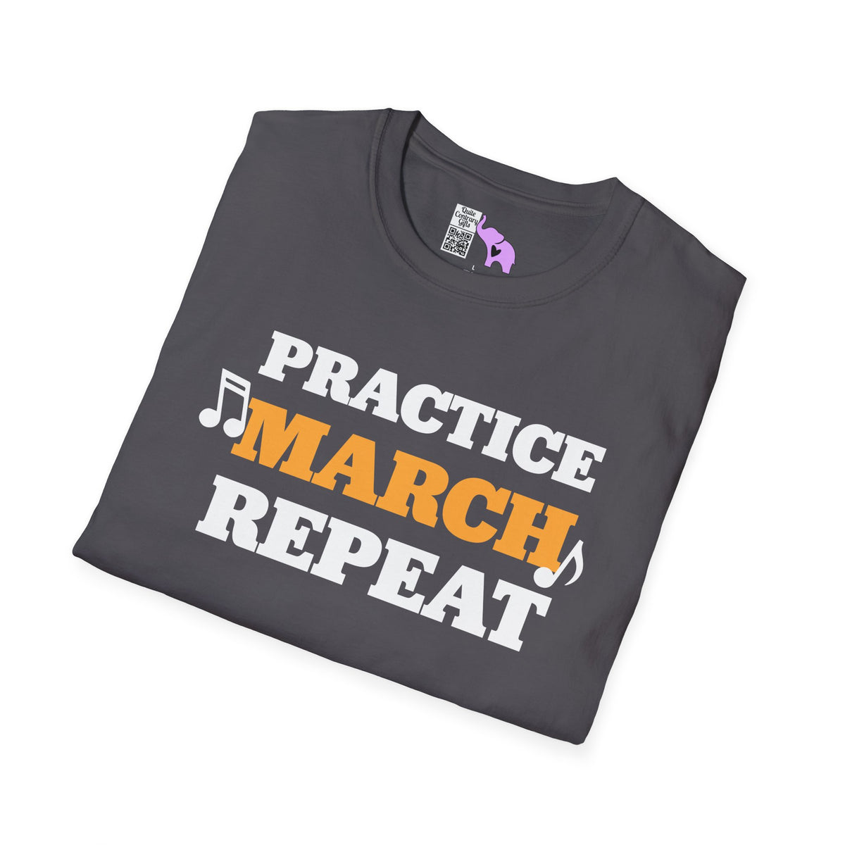 ""Practice March Repeat Adult T-shirt