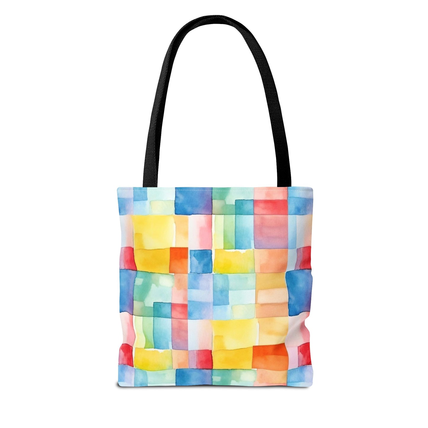 Mosaic Meadows Canvas Tote Bag