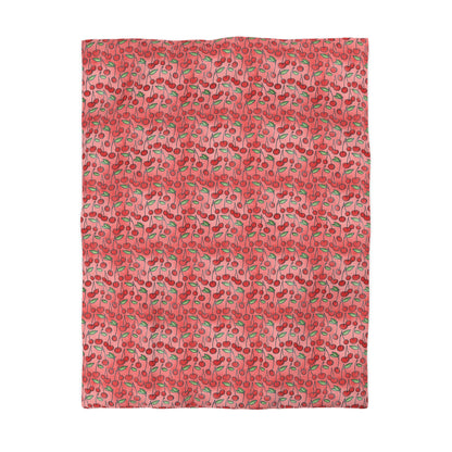 Cherry Bombshell Duvet Bedding Set
