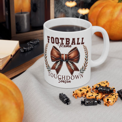 Football Mom Ceramic Mug, (11oz, 15oz)