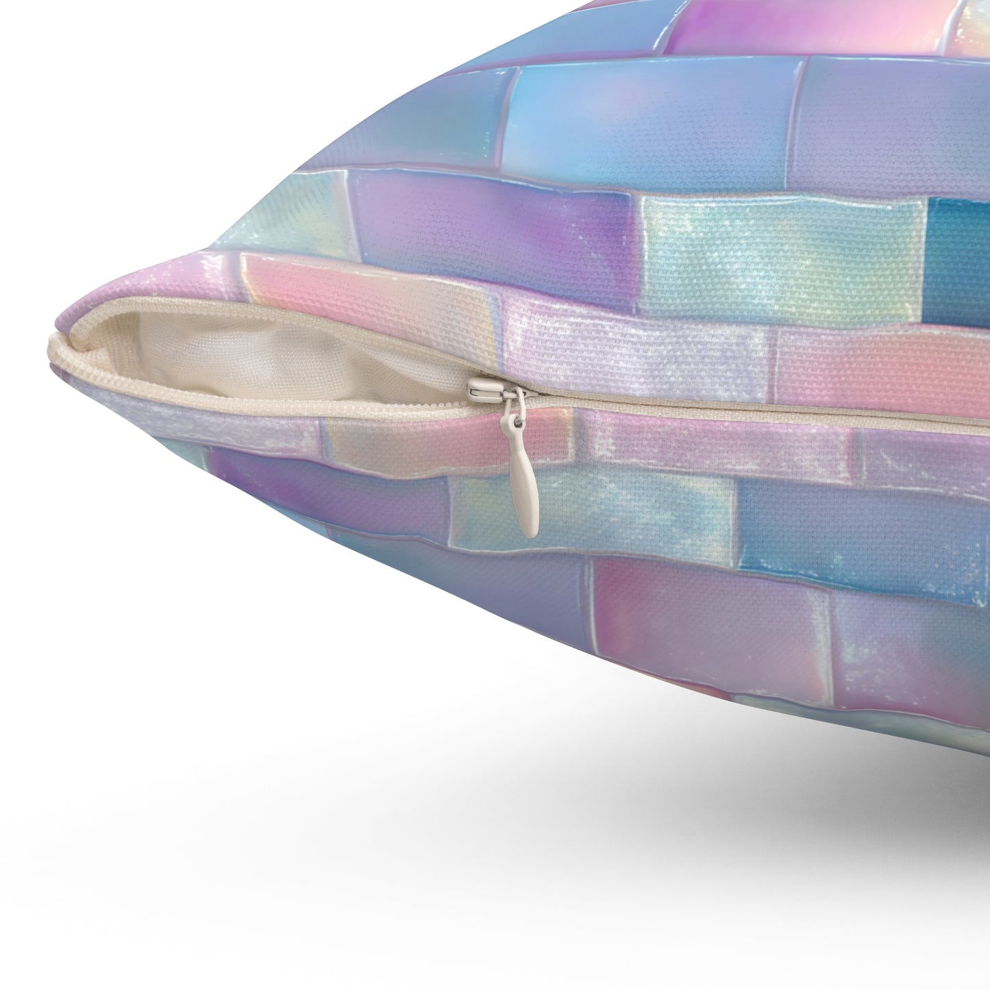 Cloudbound Panels Throw Pillow