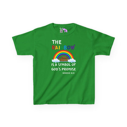 The Rainbow is A Symbol of God's Promise Kids Heavy Cotton™ Tee
