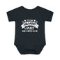 I'm The Youngest The Rules Don't Apply To Me Infant Baby Rib Bodysuit