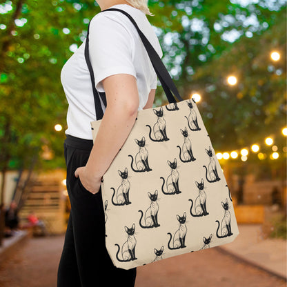 Siamese Charm – Sandy Dune Canvas Tote Bag