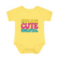 Feeling Cute Might Throw A Tantrum Later Baby Rib Bodysuit