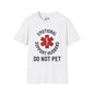 Emotional Support Husband Do Not Pet Adult T-shirt