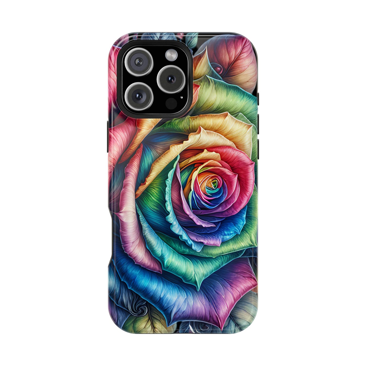 Colorful Rose MagSafe® Compatible Tough Case for iPhone