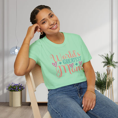 World's Greatest Mom Adult T-shirt