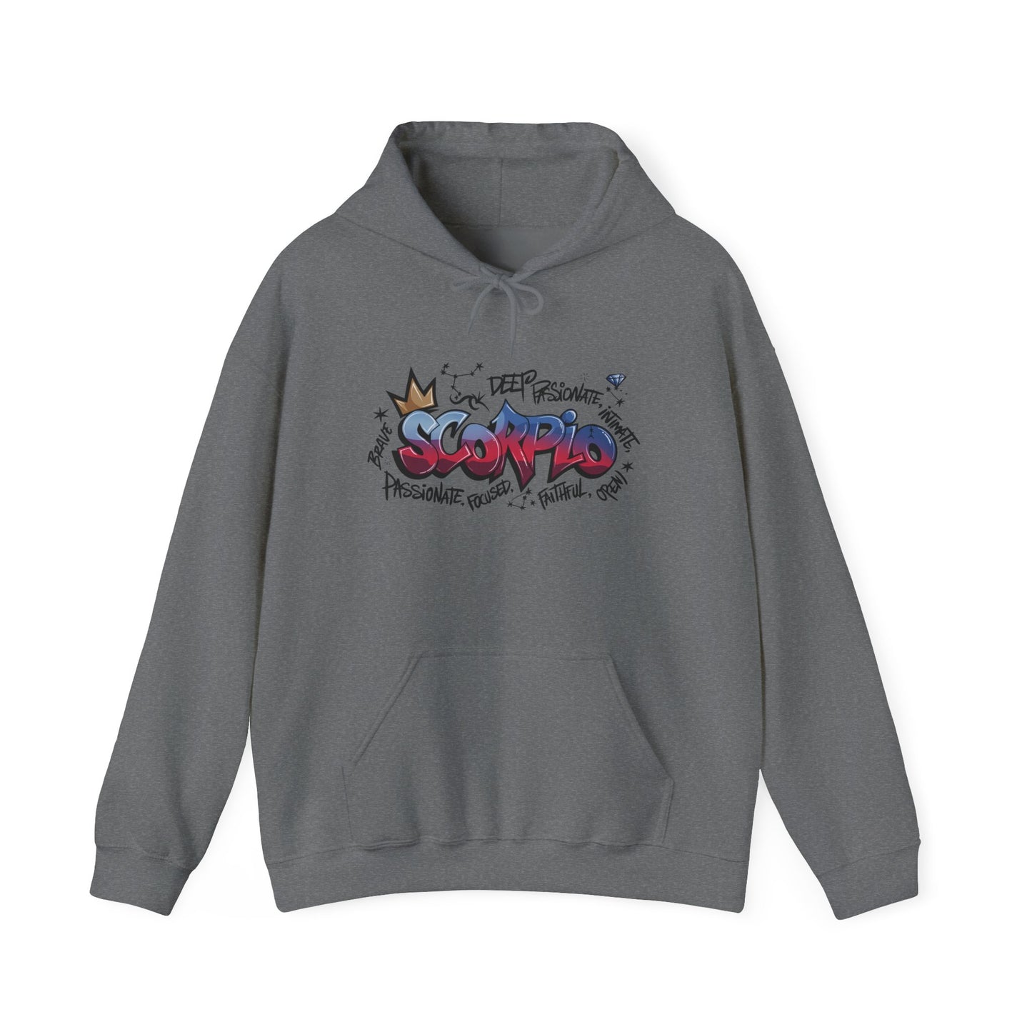 Scorpio Street Art Heavy Blend™ Hooded Sweatshirt