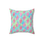 Strawberry Breeze Throw Pillow