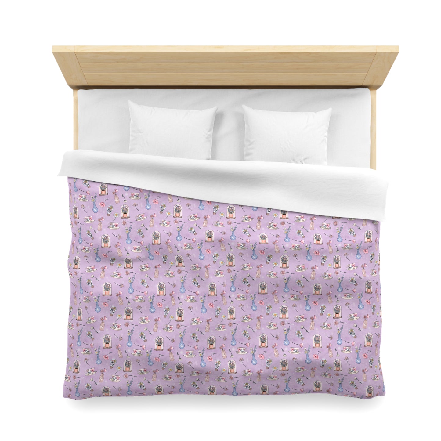 Lilac Meadow Keepsakes Microfiber Duvet Cover