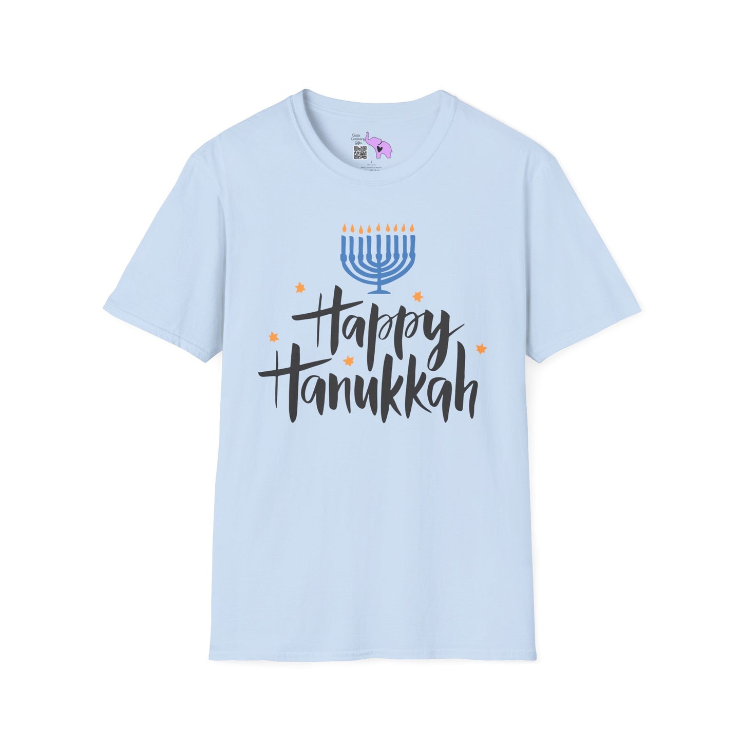 Happy Hanukkah 6 Adult T-shirt