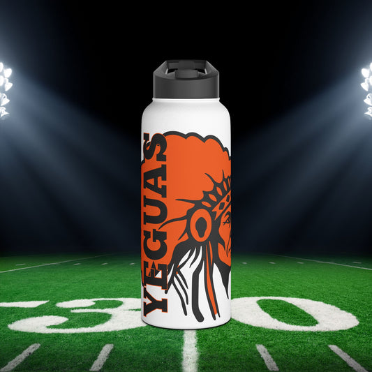 Somerville Yeguas Mascot Stainless Steel Water Bottle