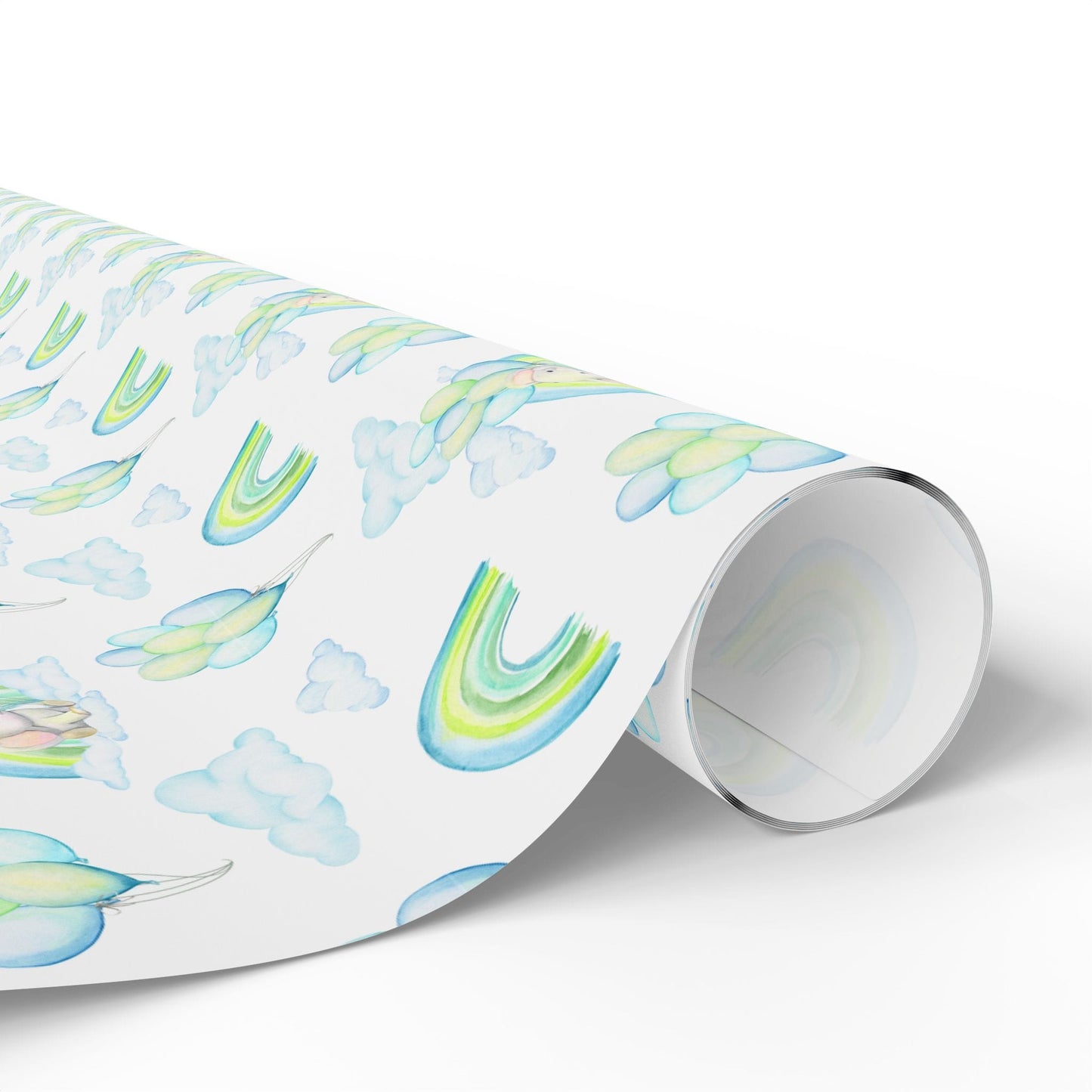 Elephant in the Clouds Wrapping Paper