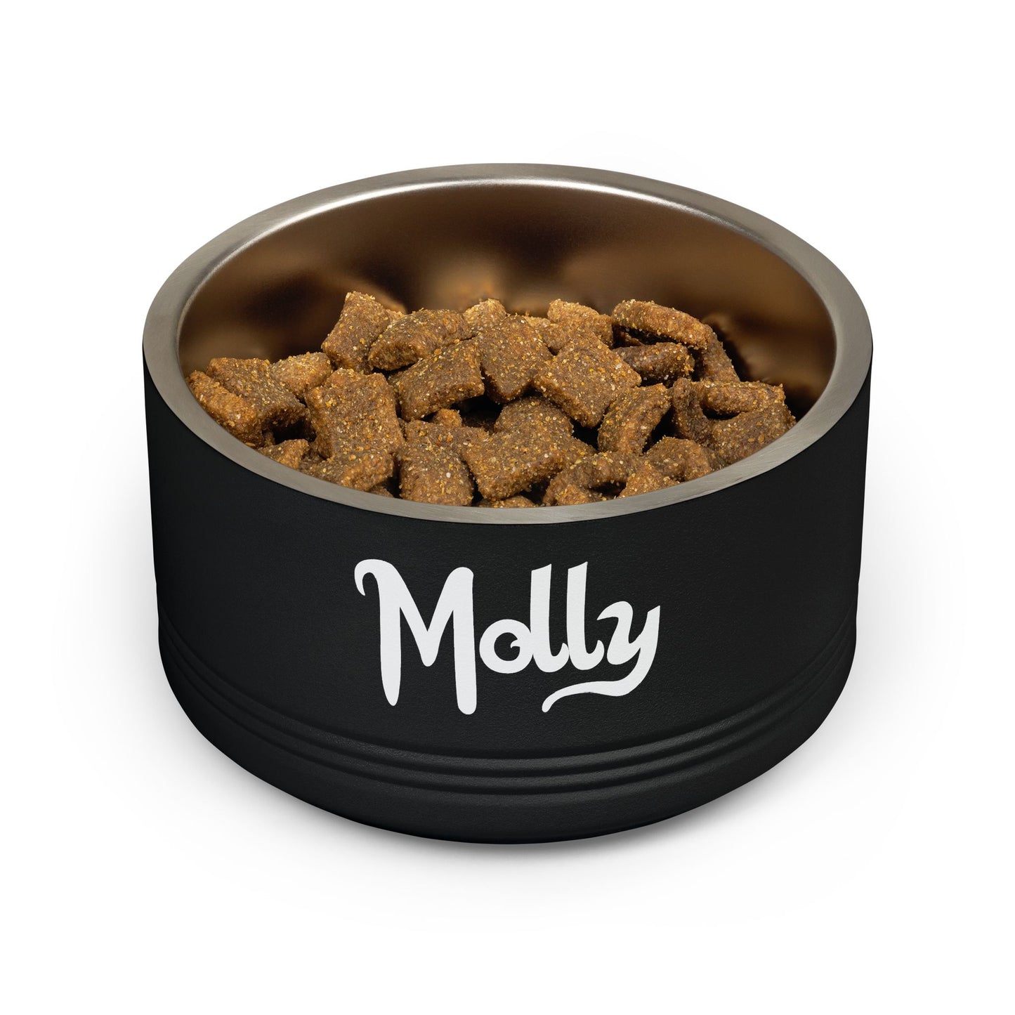 Spoiled Rotten Personalized Pet Bowl – 18oz Stainless Steel Dog & Cat Food Bowl