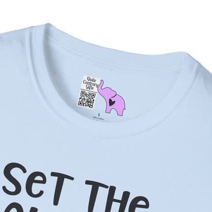 Set The Alarm for Never-Retired & Loving It Adult T-shirt