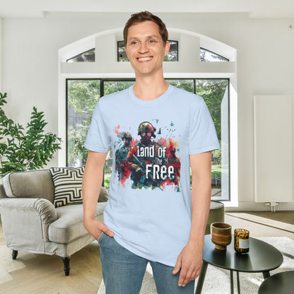 Land of the Free Adult T-shirt