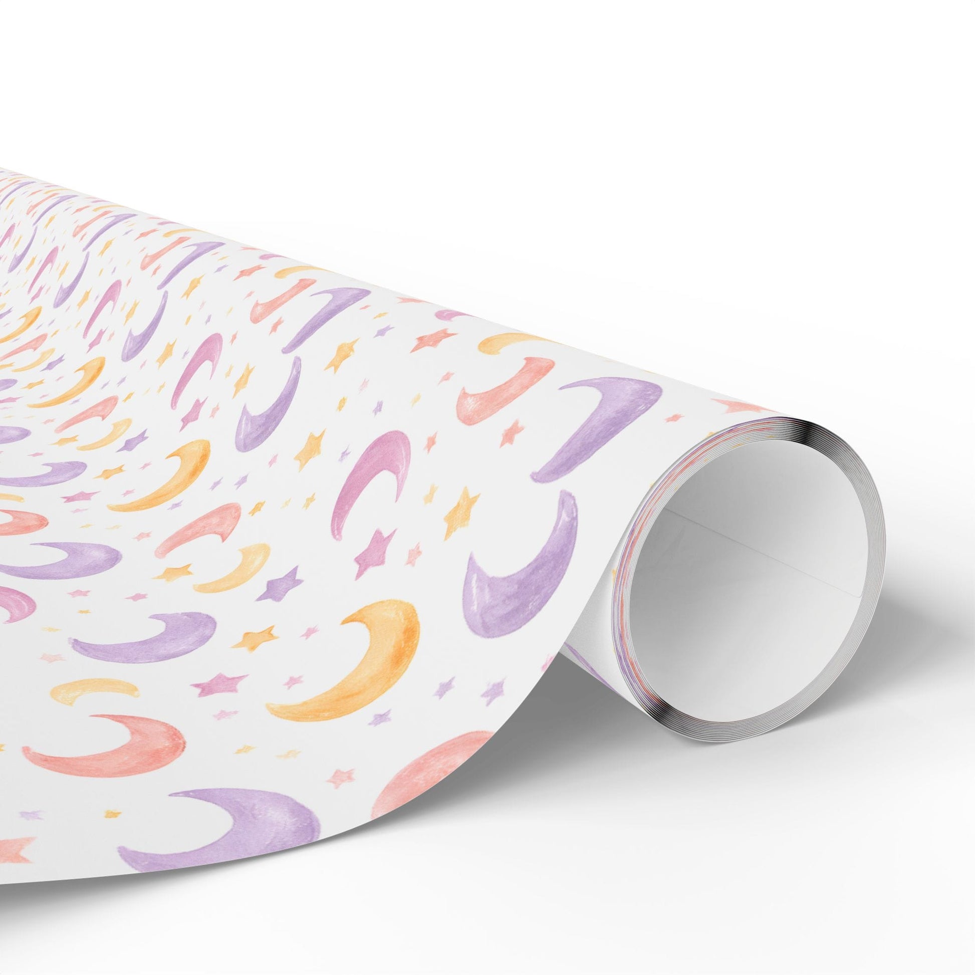 Moon & Star Snuggles Wrapping Paper