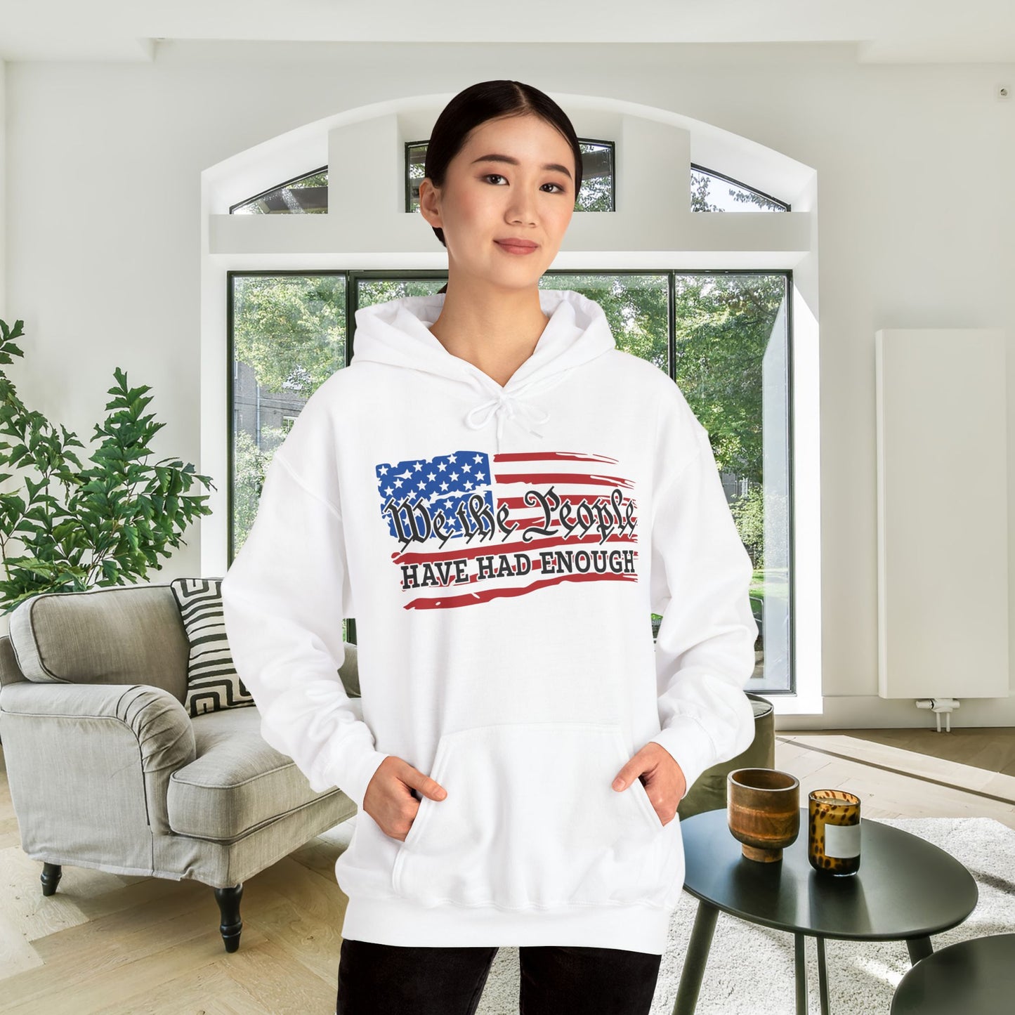 We The People Have Had Enough Heavy Blend™ Hooded Sweatshirt