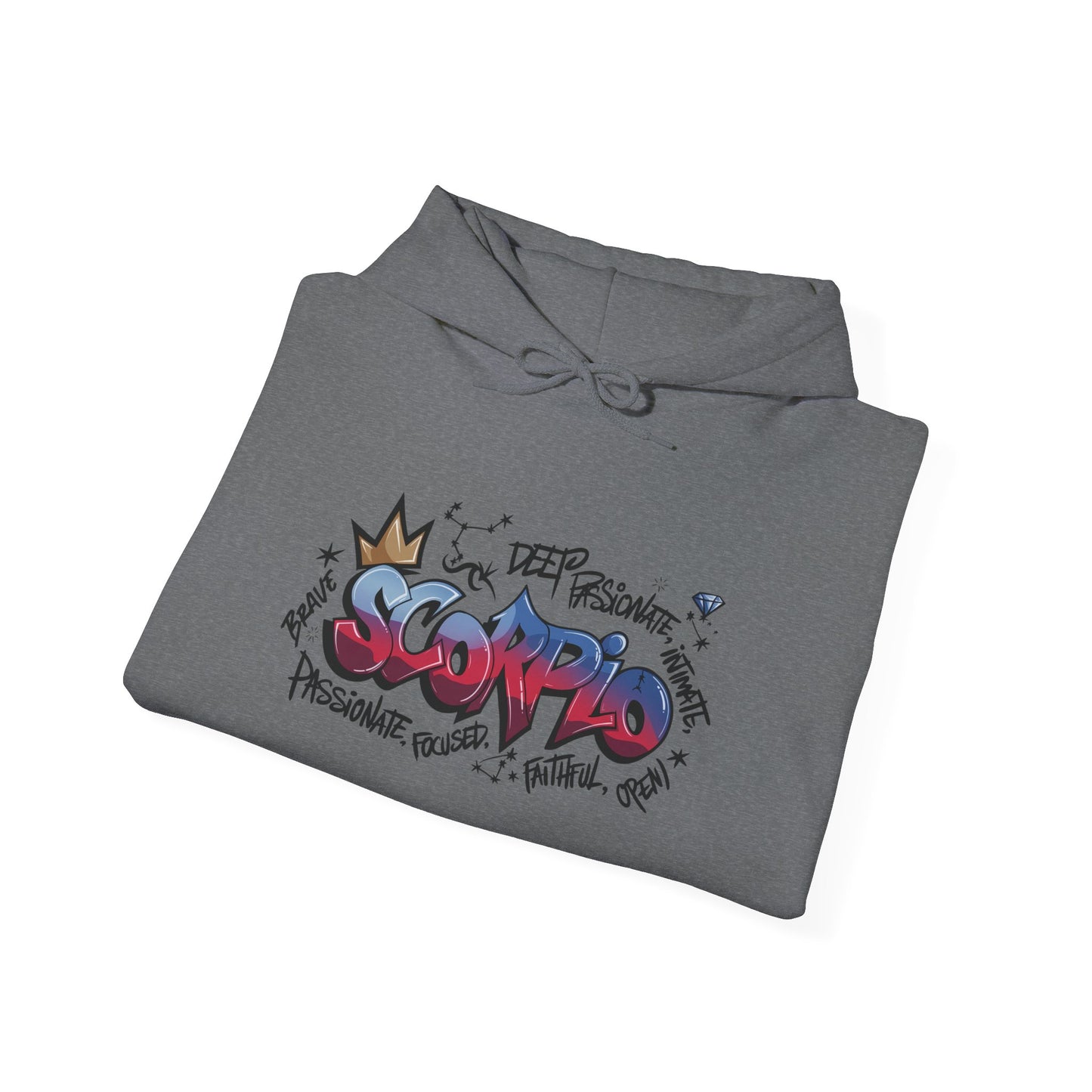 Scorpio Street Art Heavy Blend™ Hooded Sweatshirt