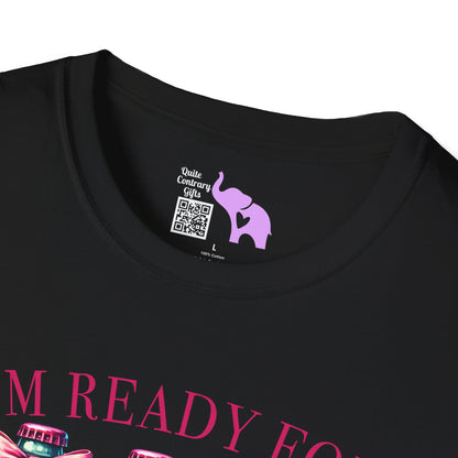 I'm Ready for Beerloween Pink Adult T-shirt