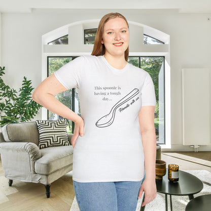 This Spoonie Is Having A Tough Day Adult T-shirt