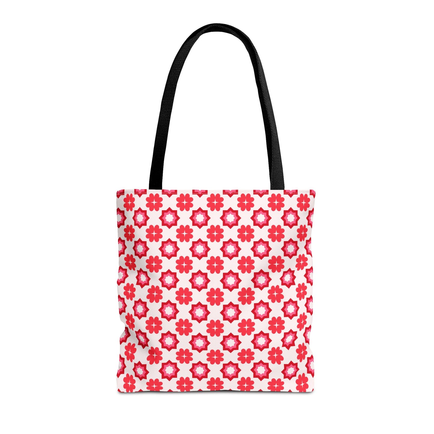 Scarlet Star Garden Canvas Tote Bag