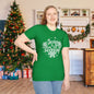 Jesus Is The Reason For The Season Snowflake Adult T-shirt