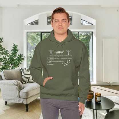 Nurse Definition Heavy Blend™ Hooded Sweatshirt