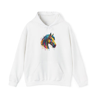 Colorful Horse Heavy Blend™ Hooded Sweatshirt