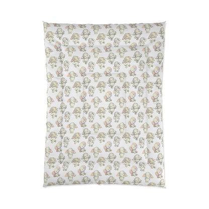 Dancing Elephants Comforter