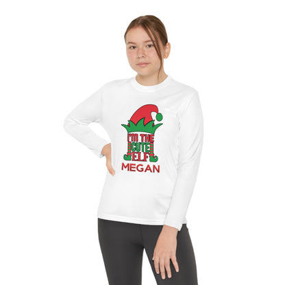 I'm The Cute Elf Youth Long Sleeve Tee