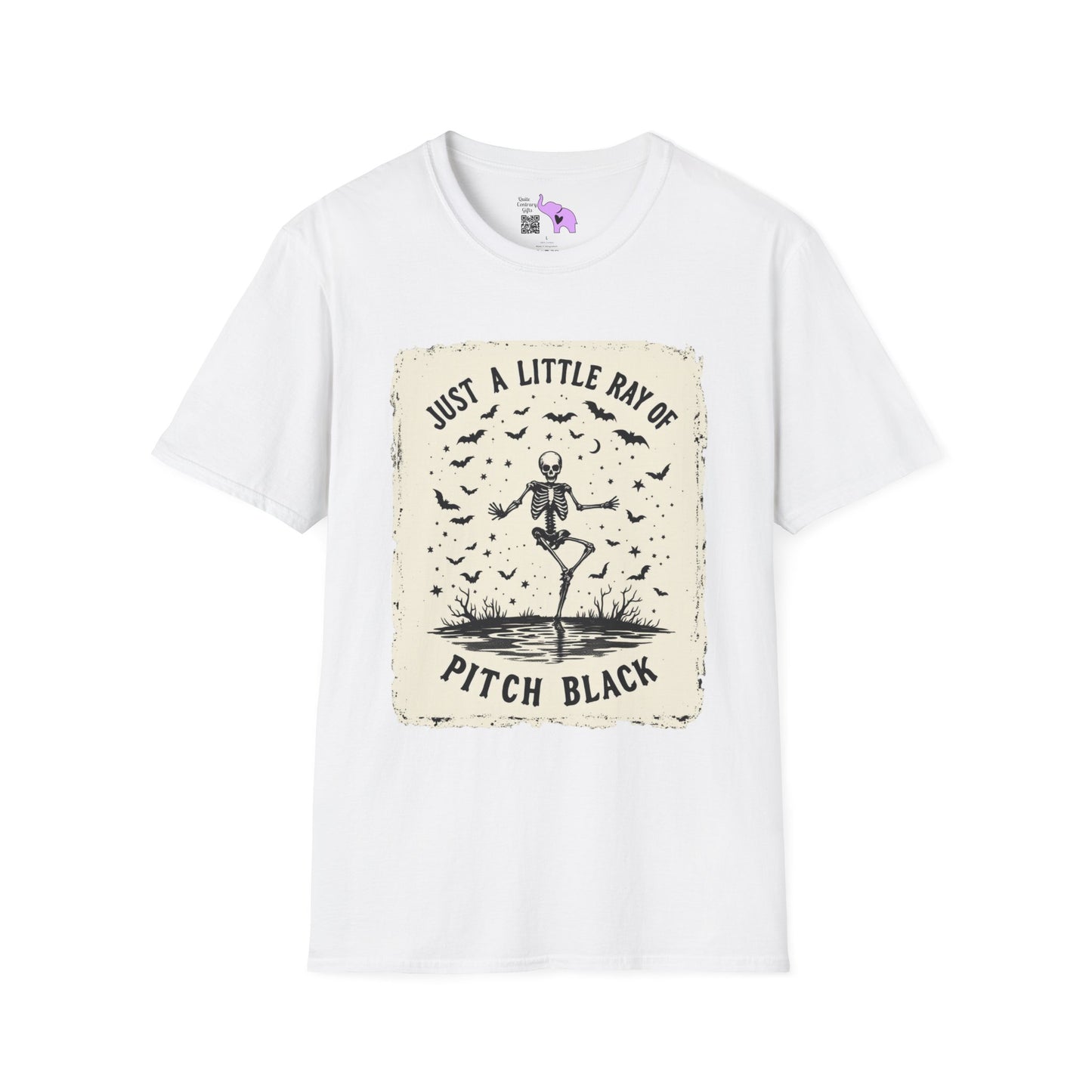 Just A Little Ray of Pitch Black Adult T-shirt