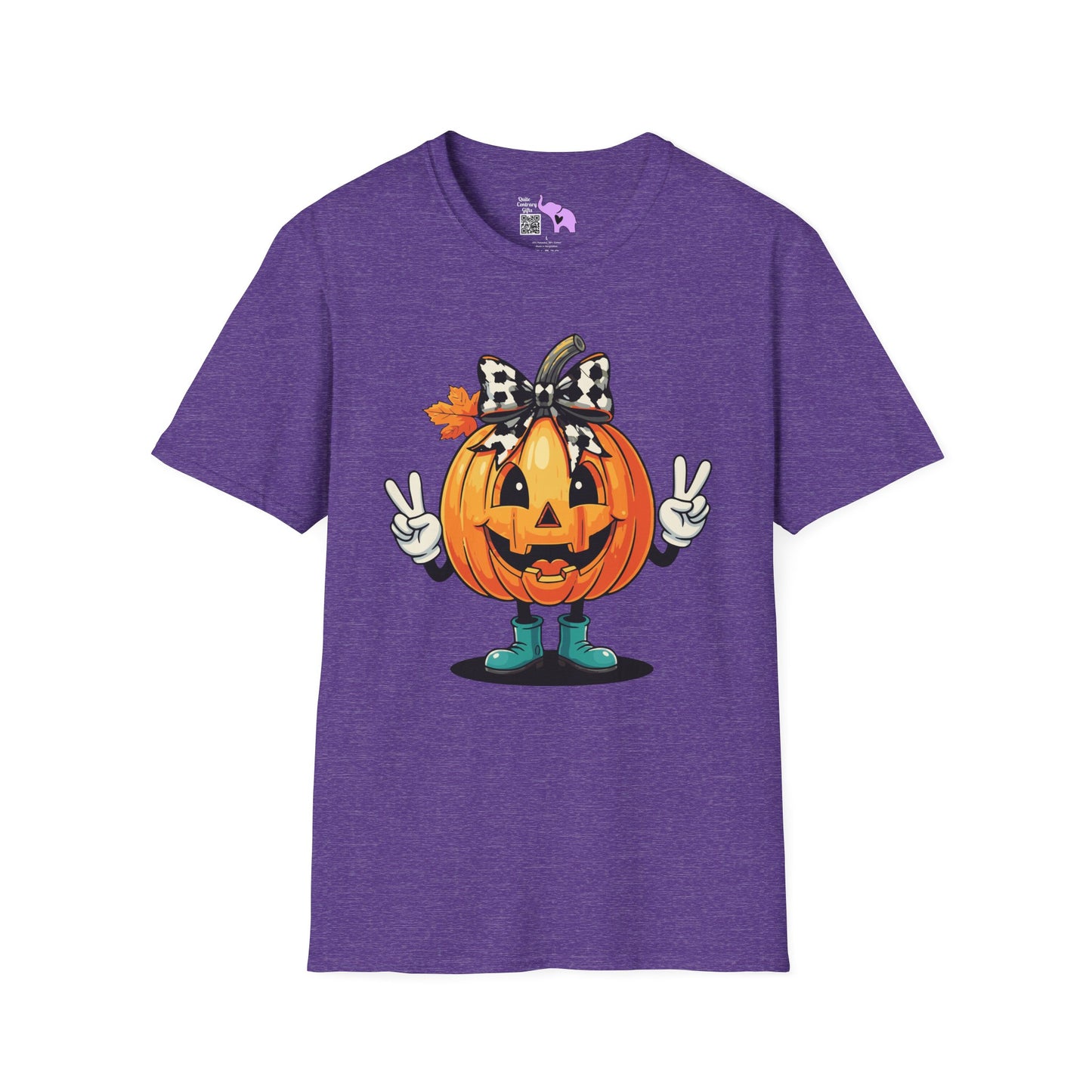 Pumpkin Peace Adult T-shirt