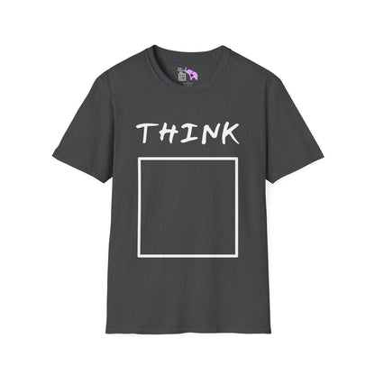 THINK (Outside the Box) Adult T-shirt