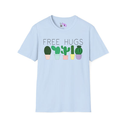 Free Hugs (Cactus) Adult T-shirt