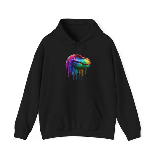 Colorful Dinosaur Heavy Blend™ Hooded Sweatshirt