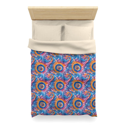 Trippy Taffy Microfiber Duvet Cover