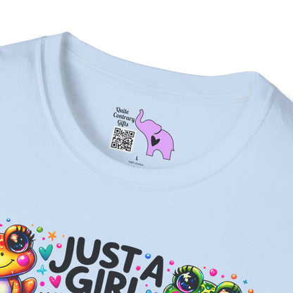 Just A Girl Who Loves Frogs Adult T-shirt