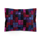 Velvet Mosaic Print Microfiber Pillow Sham