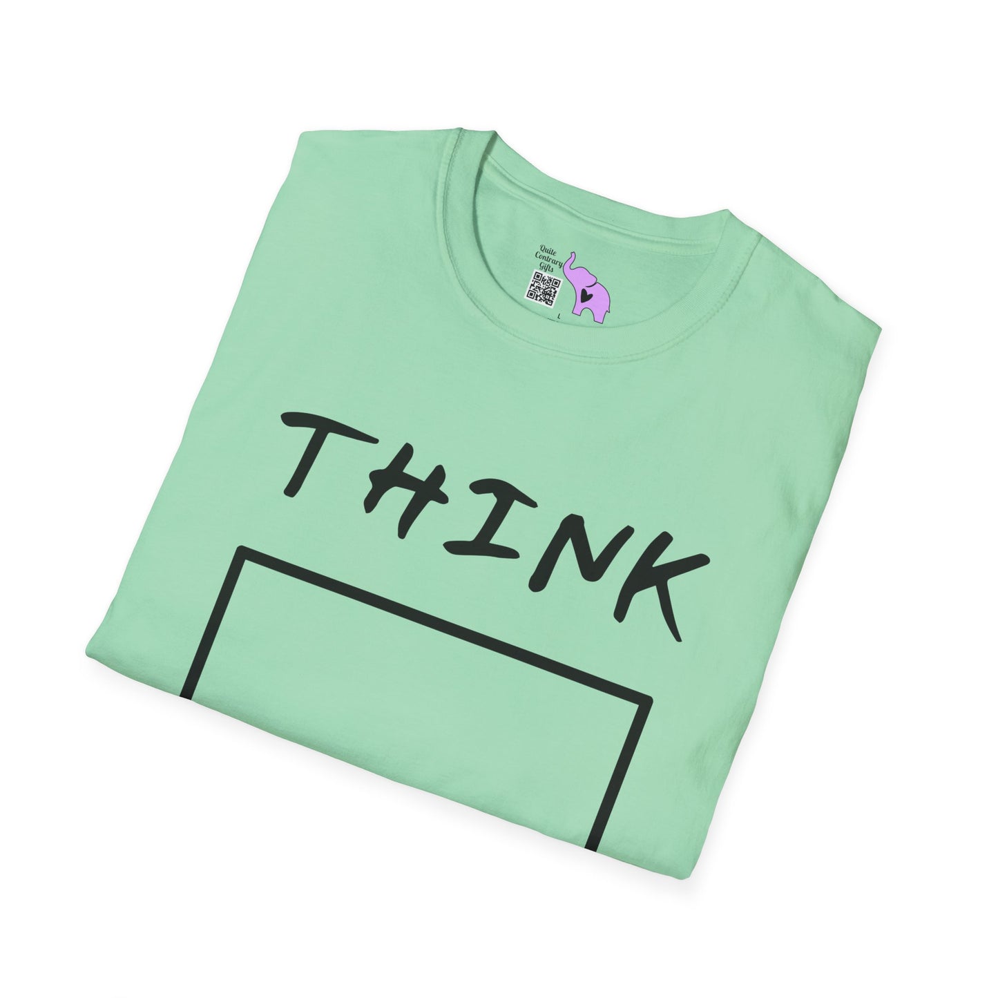 THINK (Outside the Box) Adult T-shirt