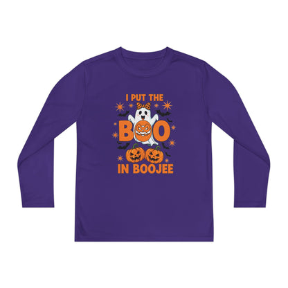I Put the Boo in Boojee Youth Long Sleeve Tee