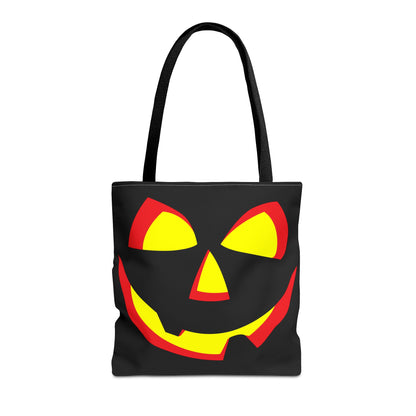 Jack O' Lantern Canvas Tote Bag