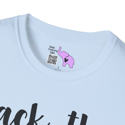 Back The Blue (Badge) Adult T-shirt