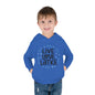 Hanukkah Live Love Latkes Toddler Pullover Fleece Hoodie