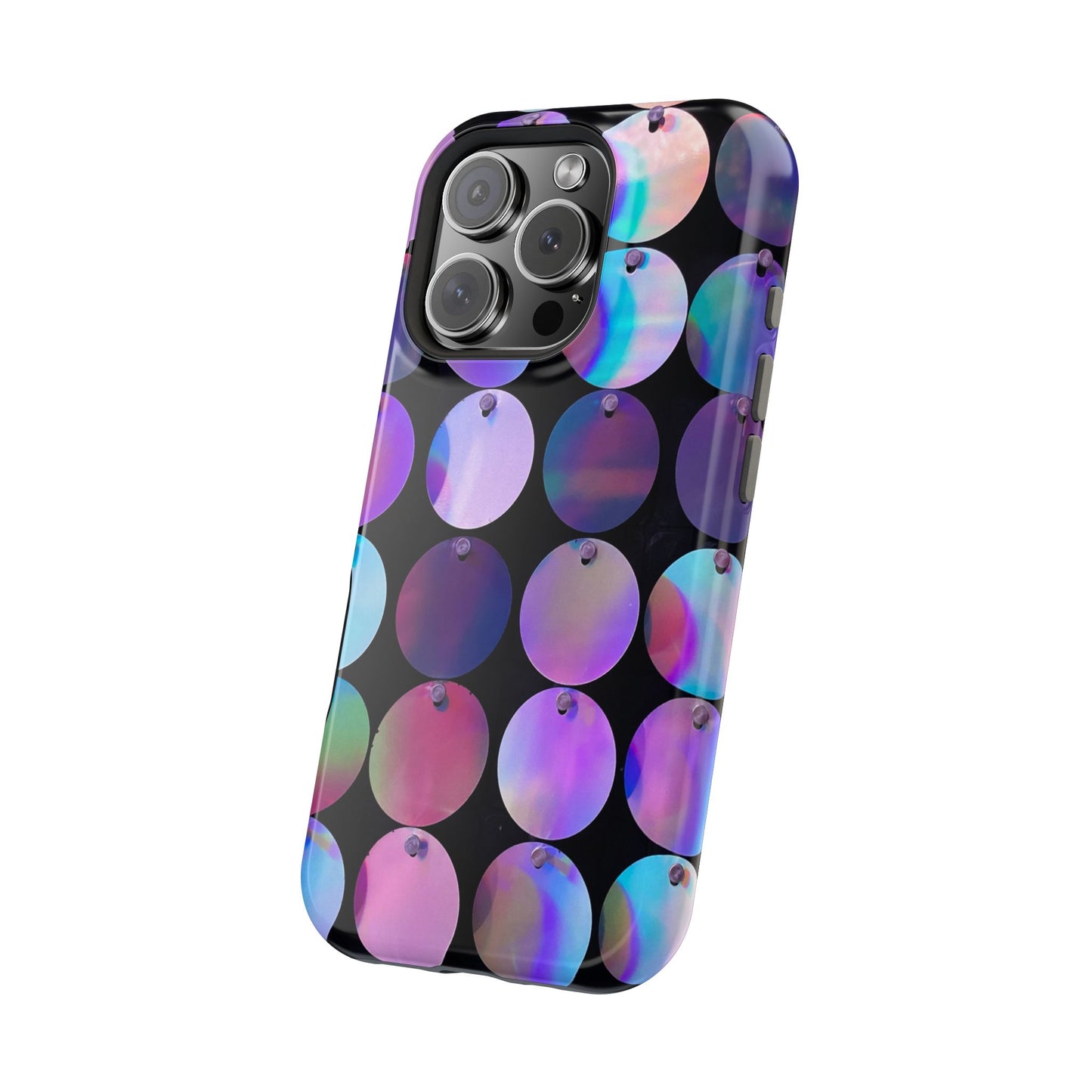 Opal Glow Sequins MagSafe® Compatible Tough Case for iPhone
