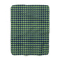 Diamond Bloom-Sage & Navy Fleece Blanket