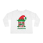 I'm the Happy Elf Personalized Toddler Long Sleeve Tee